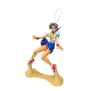 春日野さくら 「ストリートファイターZERO2」 西村キヌコレクション GIRL-FIGHTING 1/6 PVC製塗装済み完成品　フィギュア★サイズ約33cm