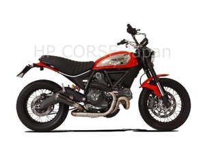 DUCATI SCRAMBLER 800 2015～2020 スリップオンマフラー HP CORSE エイチピーコルセ