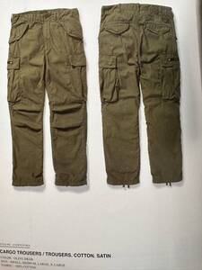 WTAPS CARGO TROUSERS PANTS JUNGLE STOCK MILT 9601 9602 TRACKS カーゴパンツ