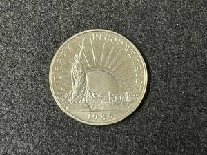 ST0604-91　コンビニ決済のみ　UNITED STATES OF AMERICA　コイン　1986年　HALF DOLLAR　自由の女神　アメリカ リバティコイン