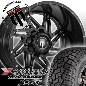 20x12J GUN125 ハイラックス AMERICAN TRUXX AT165 20インチマッドタイヤホイール YOKOHAMA GEOLANDAR X-AT 285/55R20 33x12.50R20