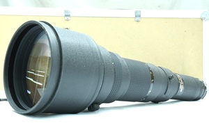 【同梱不可】Nikon AI-S NIKKOR ED 800mm F5.6S（IF） Fマウント 超望遠 単焦点 ニコン MF一眼レフ用交換レンズ ハードケース付 ■30771