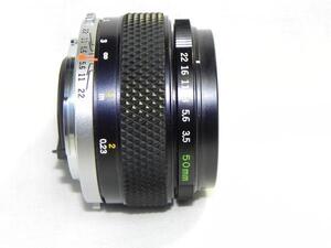 **中古良品　OLYMPUS OM-SYSTEM Zuiko MC 50mm /f 3.5 Macro*