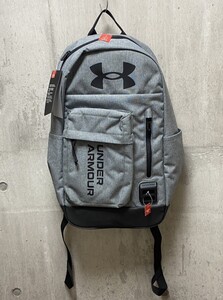 未使用 22L UNDER ARMOUR　アンダーアーマー PC収納 リュックサック バックパック　撥水　ユニセックス　　グレー　