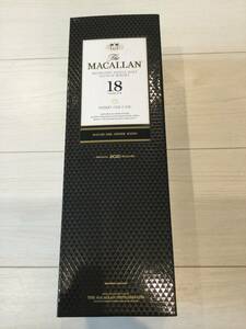 ハイランドシングルモルト マッカラン１８年 シェリーオークカスク HIGHTLAND SINGLE MALT SCOTCH WHISKY SHERRY OAK CASK 2021 ＜箱だけ＞