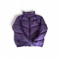 【A BATHING APE】DOWN JACKET purple 00s