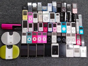 【ジャンク】大量 まとめ売り アップル iPod SONY ウォークマン ボイスレコーダー スピーカー プレーヤー 