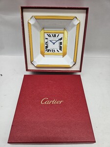 Tank Francaise アッシュトレイ　Cartier　カルティエ　タンクフランセーズ　灰皿　希少　ノベルティ　リモージュ　rimoges 東京　1996