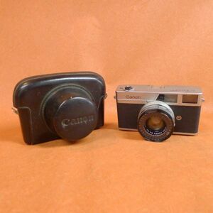 f525 Canon canonet 45ｍｍ 1:1.9 フィルムカメラ レンジファインダー ケース付き サイズ：約 幅14×高さ8×奥行7cm/60