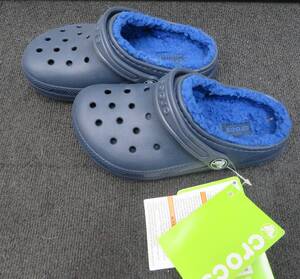 ■□83096 crocs クロックス キッズ ムートン 18.5cm□■