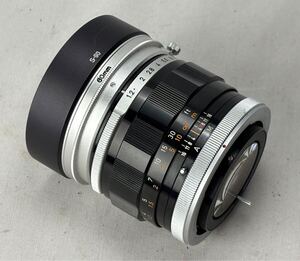 CANON LENS FL 55mm 1:1.2 中古品です。