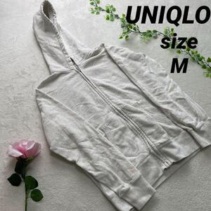 UNIQLO ユニクロ メンズ フルジップパーカー スウェット　M