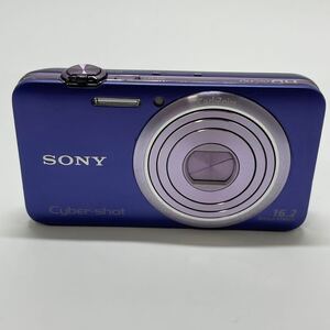 O【売り切り】SONY Cyber-shot DSC-WX7 パープル デジカメ 充電器無し ソニー