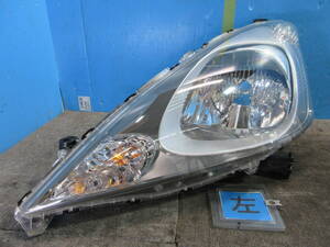 X　HONDA　フィット　GE6　GE7　GE8　GE9　左　ヘッドランプ　ヘッドライト　スタンレー　P6869　33151-TF0-J01　HID　前期　中古