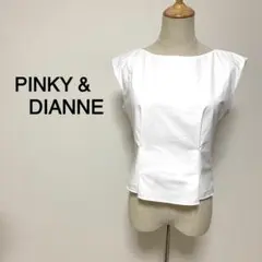 【Mサイズ】PINKY&DIANNE サイドファスナー ノースリーブ カットソー