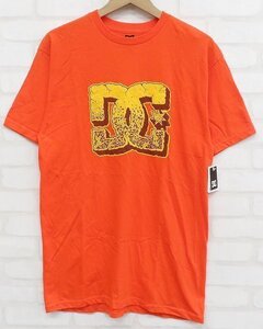 6T5729【クリックポスト対応】未使用品 DC SHOE 半袖ロゴTシャツ ディーシーシュー