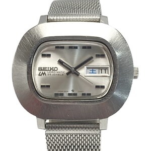 ☆☆ SEIKO セイコー ロードマチック 25石 5606-5010 シルバー 自動巻き メンズ 腕時計 LORD MATIC 傷や汚れあり