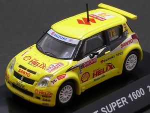 ★★★日曜夜★ルース★SUZUKI SWIFT SUPER 1600★2005 JAPAN★GUY WILKS★RALLY CAR COLLECTION EXTRA★CM