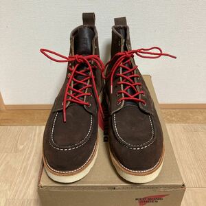 【未使用】RED WING×J.CREW別注 レッドウィング 4578 アイリッシュセッター スエード チョコレート サイズ9D 27cm 2010年製 限定品 希少