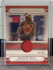 2020-21 National Treasures Bradley Beal