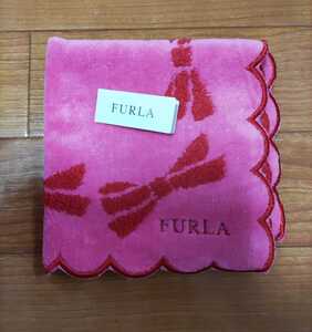 K178: FURLA フルラ ハンドタオル 新品未使用