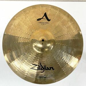 【N-3緑大】 Zildjian A Thrash ride 19” シンバル ライド ジルジャン 打楽器 使用感あり 1894-2