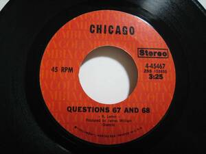 【7”】 CHICAGO // QUESTIONS 67 AND 68 / I