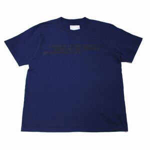 sacai サカイ 24AW Bill Cunningham Graphic Print T-Shirt ビル・カニンガム Tシャツ 5 ネイビー