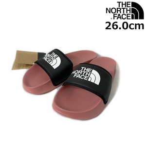 売切り【正規新品】THE NORTH FACE◆W BASE CAMP SLIDE Ⅲ スライドサンダル US限定 レジャー アウトドア(US9/26.0cm)ピンク 黒200703-5