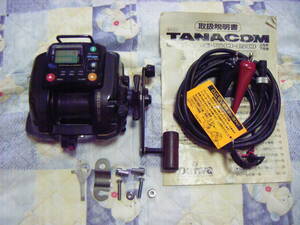 美品。DAIWA 『TANACOM SS-50』。動作確認済。電源ケーブル・工具&クランプ・解説書付。ダイワ・タナコン