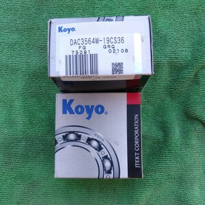 KOYOハブベアリングDAC3564W-19CS36未使用品　2個セット