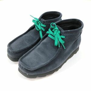 Clarks BEAMS BOY 別注 Wallabee Boot GTX ワラビー ブーツ GORE-TEX 13-32-0291-100-79 UK5 1/2（24.5ｃｍ）ネイビー