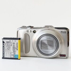 ◆ FUJIFILM フジフイルム FINEPIX シャンパンゴールド F550EXR 本体 4.4-66mm 1:3.5-5.3 富士フイルム ファインピックス デジタルカメラ