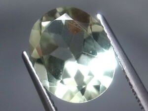 3.36ct 新品・天然グリーンアメシスト ブラジル産