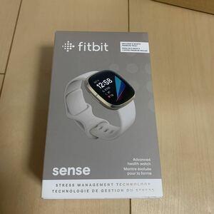 Fitbit Sense ルナホワイト/ソフトゴールド　　スマートウォッチ