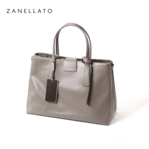 【定価15.1万・新品】ZANELLATO（ザネラート）レザートートバッグ DUO METROPOLITAN グレージュ ARDESIA