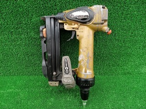 中古品 日立工機 Hitachi koki 25mm 4mm幅 高圧 エアタッカ N2504HM