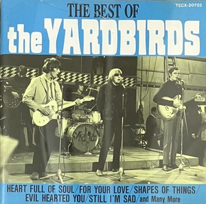 [ 帯付 / CD ] Yardbirds / The Best Of The Yardbirds ( Rock / Blues ) Overseas Records - TECX-20702 ロック ブルース