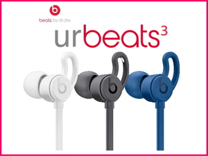 368a②送料無[SALE]新品未開封 Beats by Dr. Dre urBeats3 カナル型イヤホン 3.5mm ブルー■MQFW2PA/A■激安SHOP24