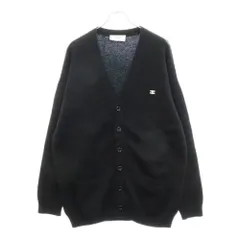 CELINE (セリーヌ) 22AW TRIOMPHE CARDIGAN 2AC88048T トリオンフ カシミア混 ニット カーディガン ブラック