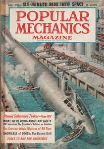 ミッドセンチュリーなアメリカ雑誌「POPULAR MECHANICS」1958年12月号/ポピュラーメカニックス