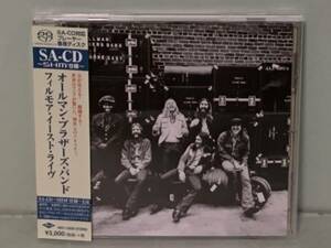 SACD / THE ALLMAN BROTHES BAND オールマン・ブラザーズ・バンド / フィルモア・イースト・ライヴ　国内盤帯付シングルレイヤーSACD