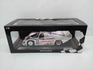 1/18 ポルシェ 956K ＃33 LIQUI MOLY BRUN RACING STUCK/GROHS/BRUN 1000KM SPA 1983　MINICHAMPS ミニチャンプス