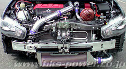 個人宅発送可能! HKS インタークーラーキット MITSUBISHI ミツビシ ランサーエボリューション CZ4A(X) 4B11 RタイプAL (13001-AM006)