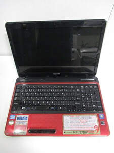 ■現状売/通電のみ/HDD欠品■東芝　DynaBook　Satellite L750シリーズ　本体のみ　メモリ:4G　COREi7　Model:T451/57DR PT45157DBFR