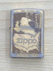 ZIPPO ライター USAマップ　シリアルNo0065 limitedEdition　火花未確認
