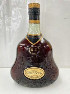 A923-K39-1937 Hennessy X.O ヘネシー XO クリアボトル コニャック ブランデー 古酒 700ml 40％ 未開栓