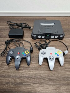 【中古動作品】ニンテンドー64 本体 セットコントローラー2個 Nintendo 64 