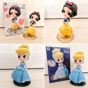 Qposket シンデレラ 白雪姫 スペシャルカラー ディズニー 初期