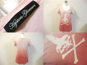 名作 本物 HYSTERIC GLAMOUR ヒステリックグラマー HG HYS グラデーション Tシャツ